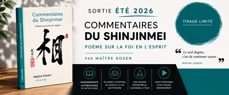 Commentaires du Shinjinmei — Maître Kosen