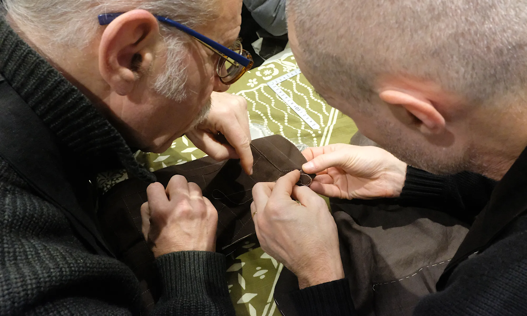 Couture zen du rakusu et du kesa