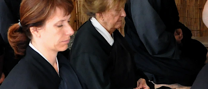 Josy Thibaut en zazen