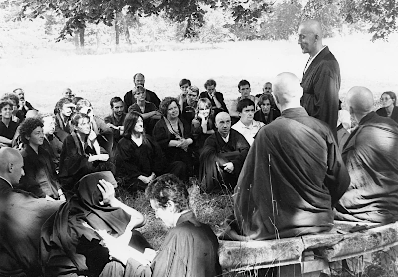 Josy Thibaut, founder of Zen Paris, and master Kosen