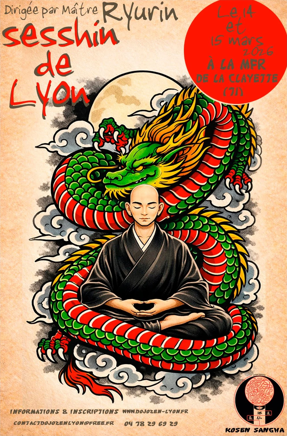 Sesshin de Lyon